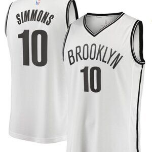 Fanatics NBA Brooklyn Nets Youth Jersey #10 Ben Simmons NEW XL $133‎